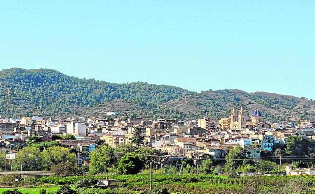 Imagen panorámica de Riba-roja.