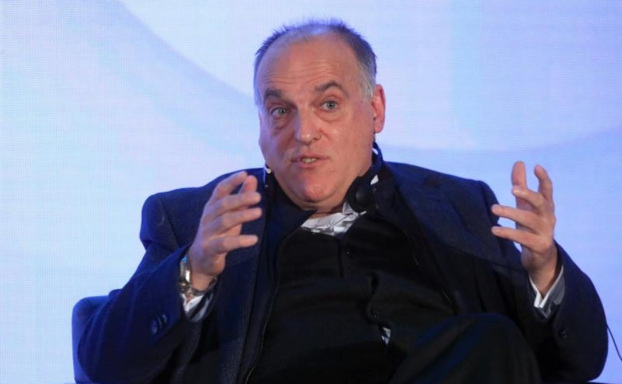 Javier Tebas, presidente de LaLiga 