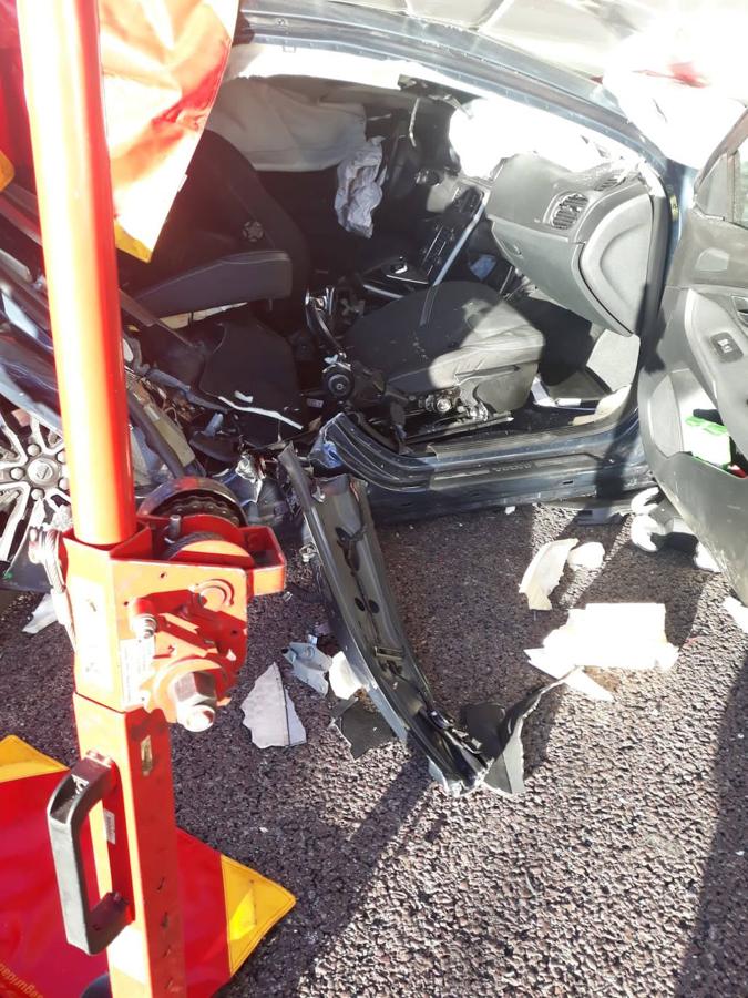 Fotos: Aparatoso accidente entre varios vehículos en Paterna