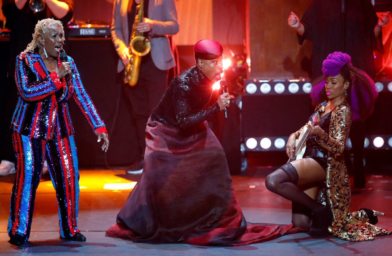 Billy Porter y Queen Esther Marrow