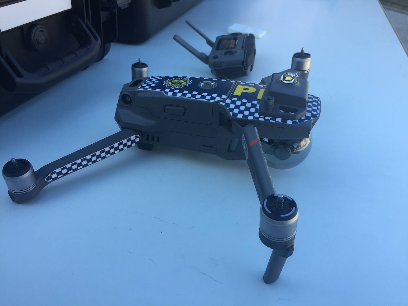 La Policía Local de Valencia estrena drones