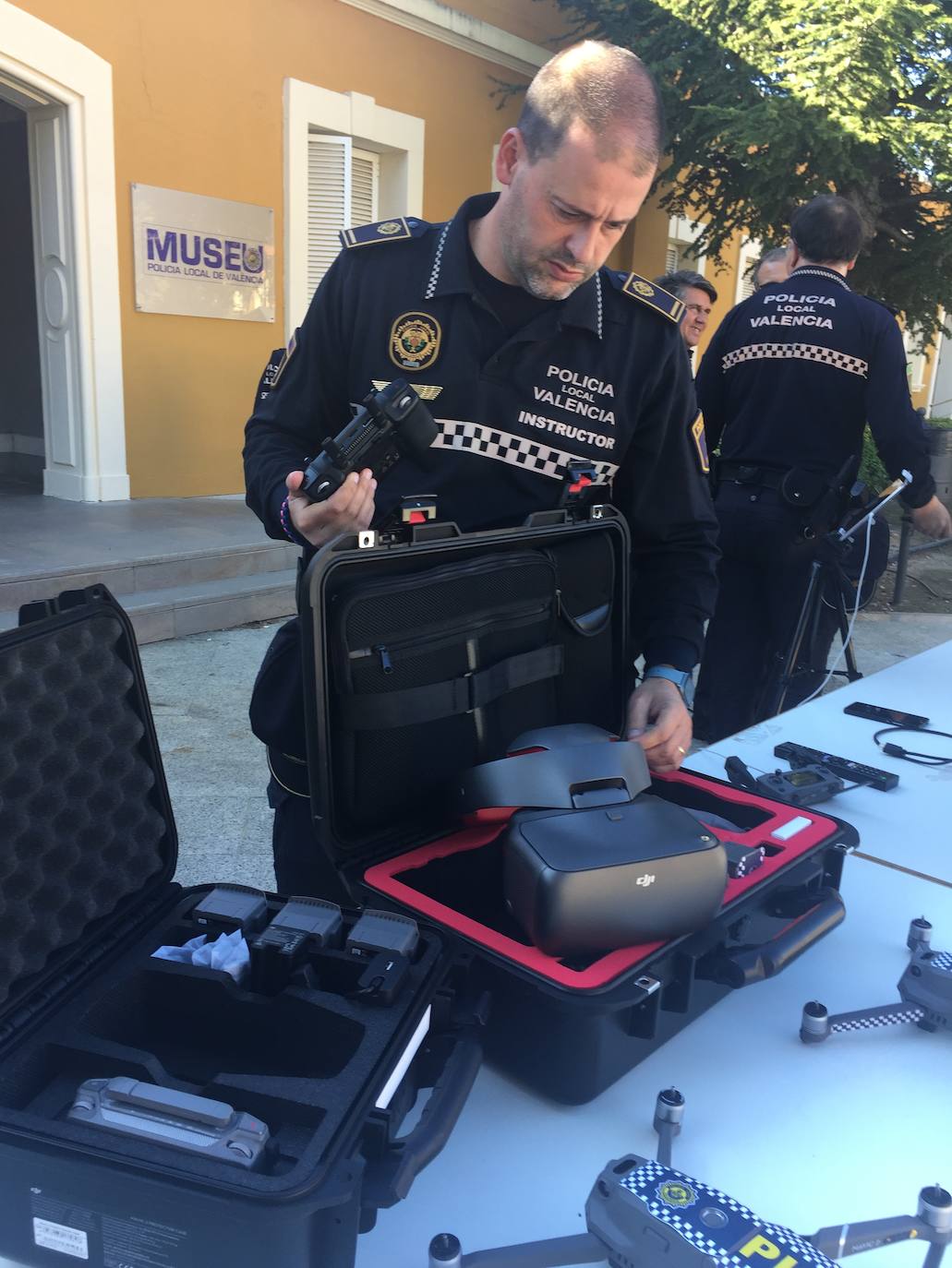 La Policía Local de Valencia estrena drones