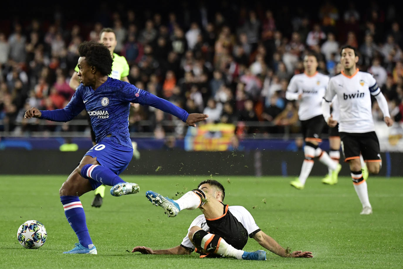 Fotos: El Valencia-Chelsea, en imágenes