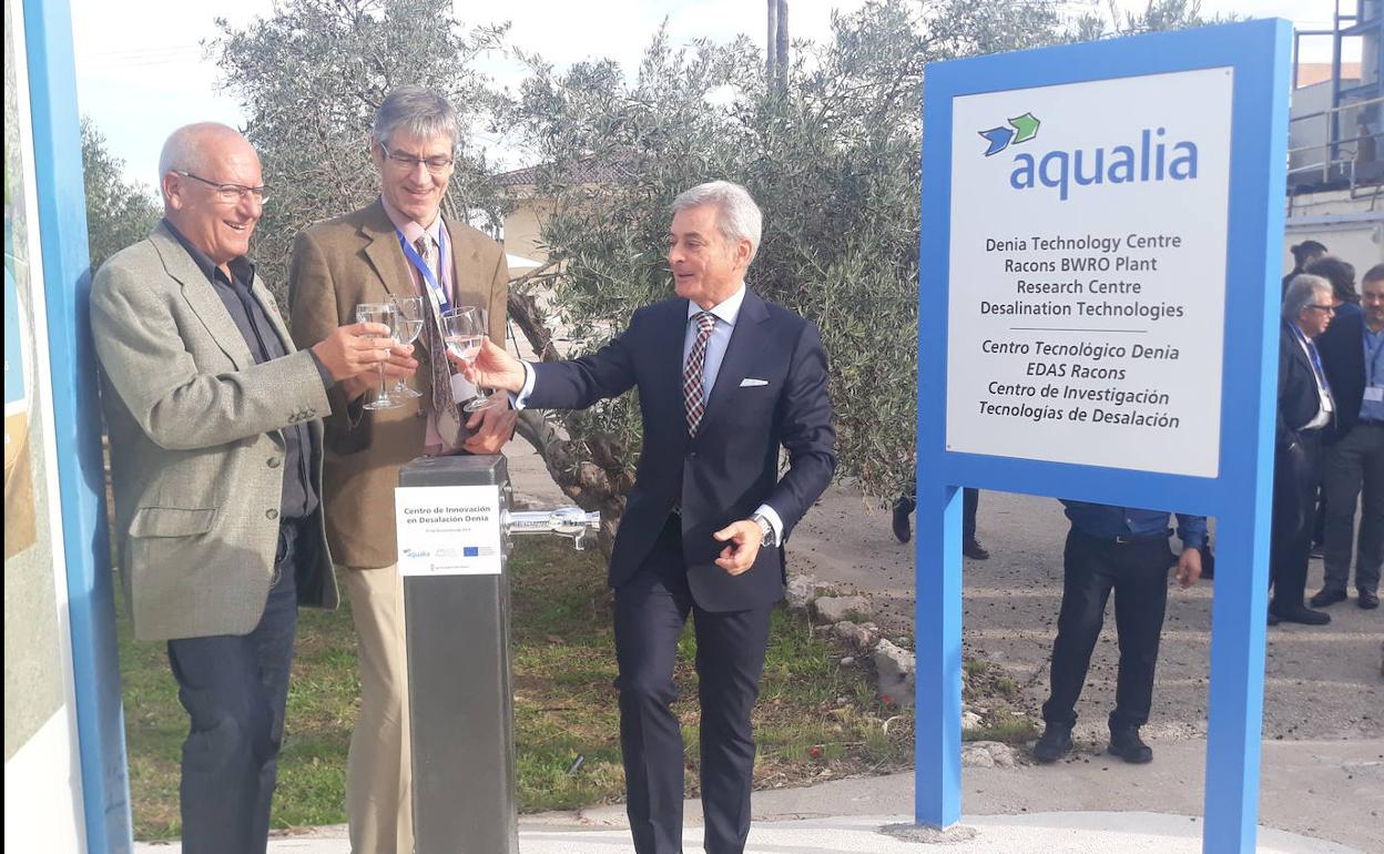 inauguración del Centro de Innovación en Desalación.