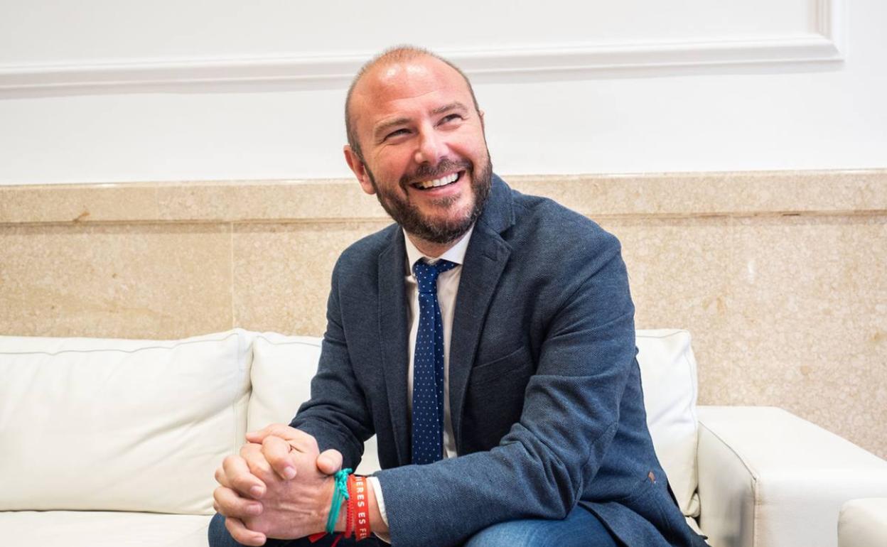 El presidente de la Diputación, Toni Gaspar. 