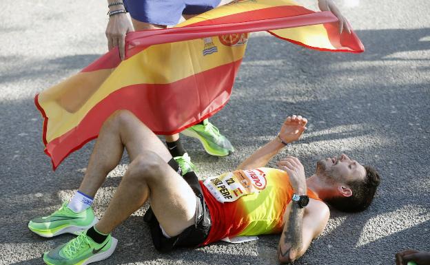 Chiki, después de bajar de 1.01 en medio maratón en Valencia iRENE MARSILLA