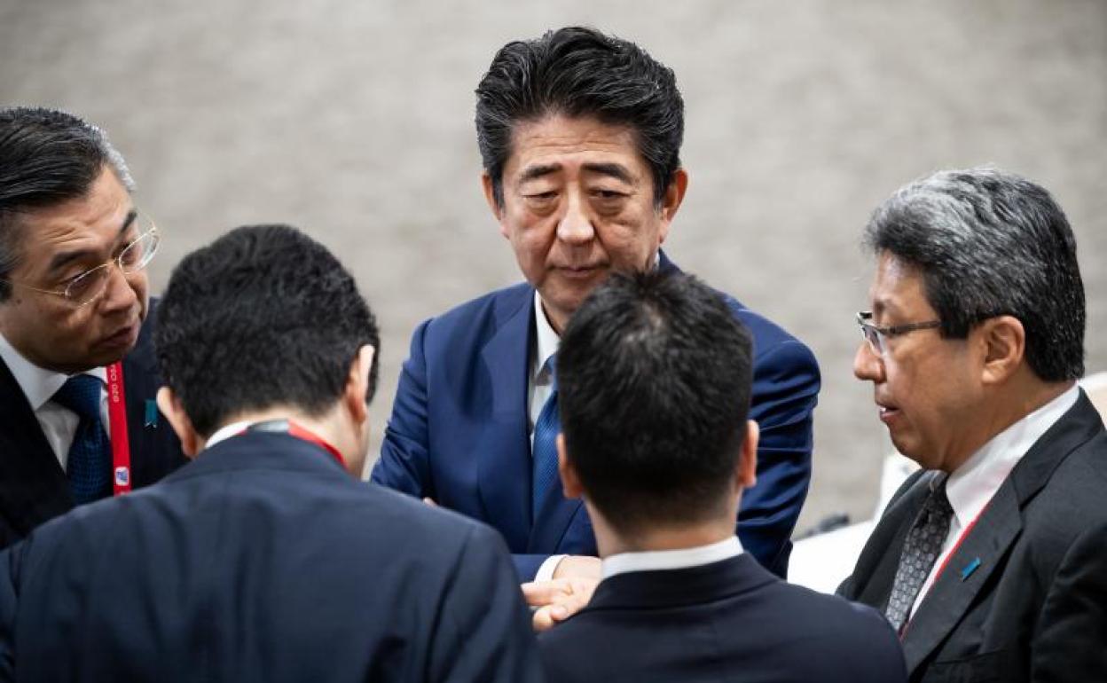 El primer ministro de Japón, Shinzo Abe.