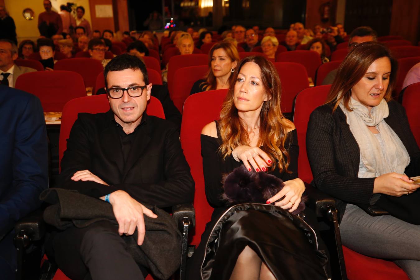 Víctor Claver, Ricard Camarena y José Remohí (confundador del IVI), premiados por el Ateneo Mercantil de Valencia.