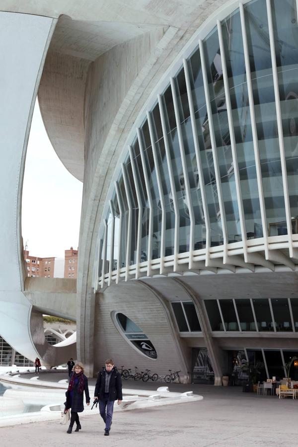 Fotos: Suciedad y falta de pintura afean la Ciudad de las Ciencias