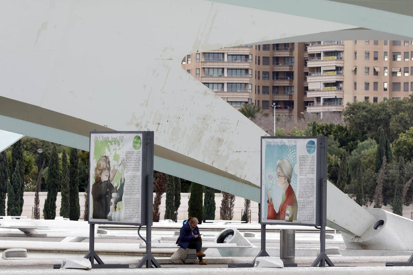 Fotos: Suciedad y falta de pintura afean la Ciudad de las Ciencias