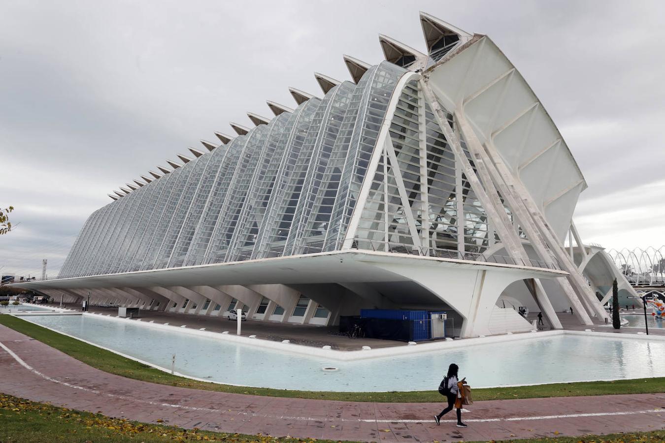 Fotos: Suciedad y falta de pintura afean la Ciudad de las Ciencias