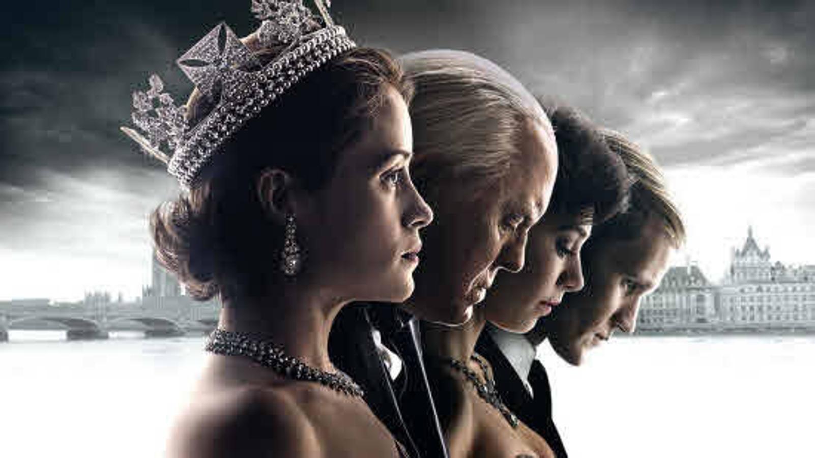 THE CROWN. Con tres temporadas hasta el momento, está protagonizada por Olivia Colman, Helena Bonham Carter y Tobias Menzies. 