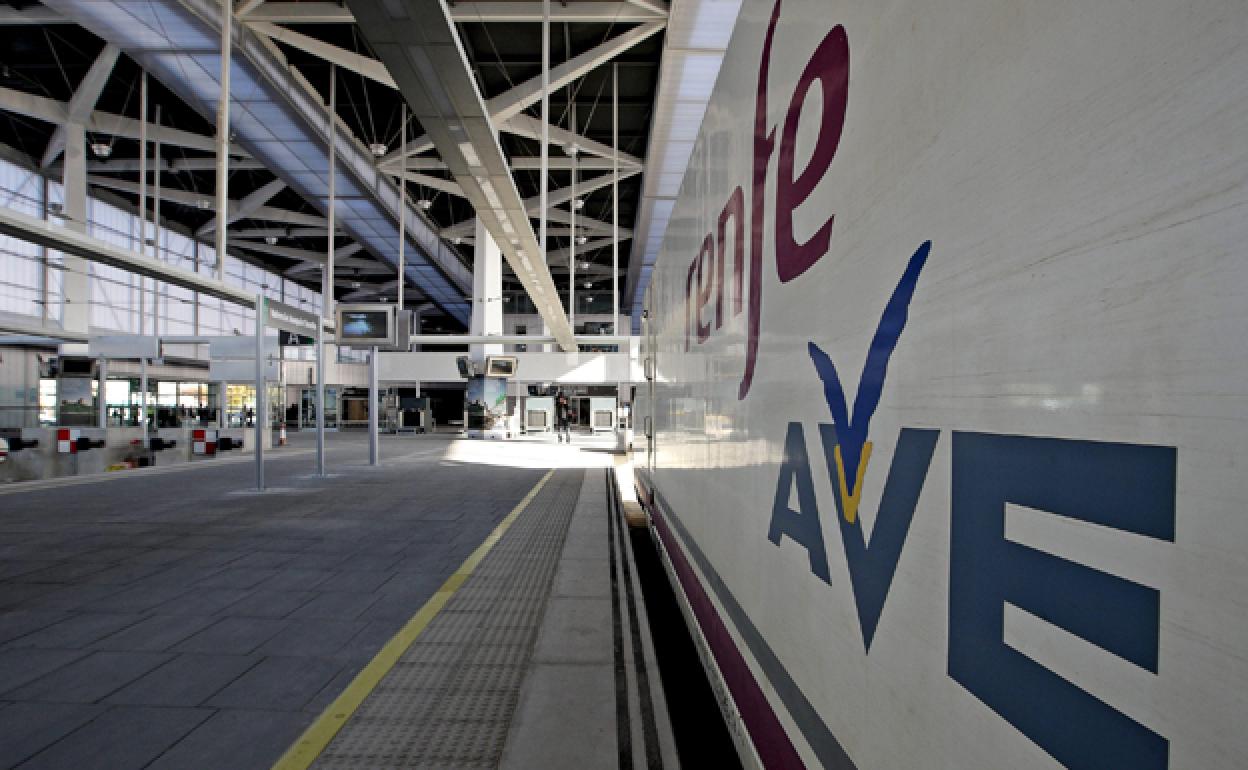 Estación del AVE Joaquín Sorolla en Valencia.