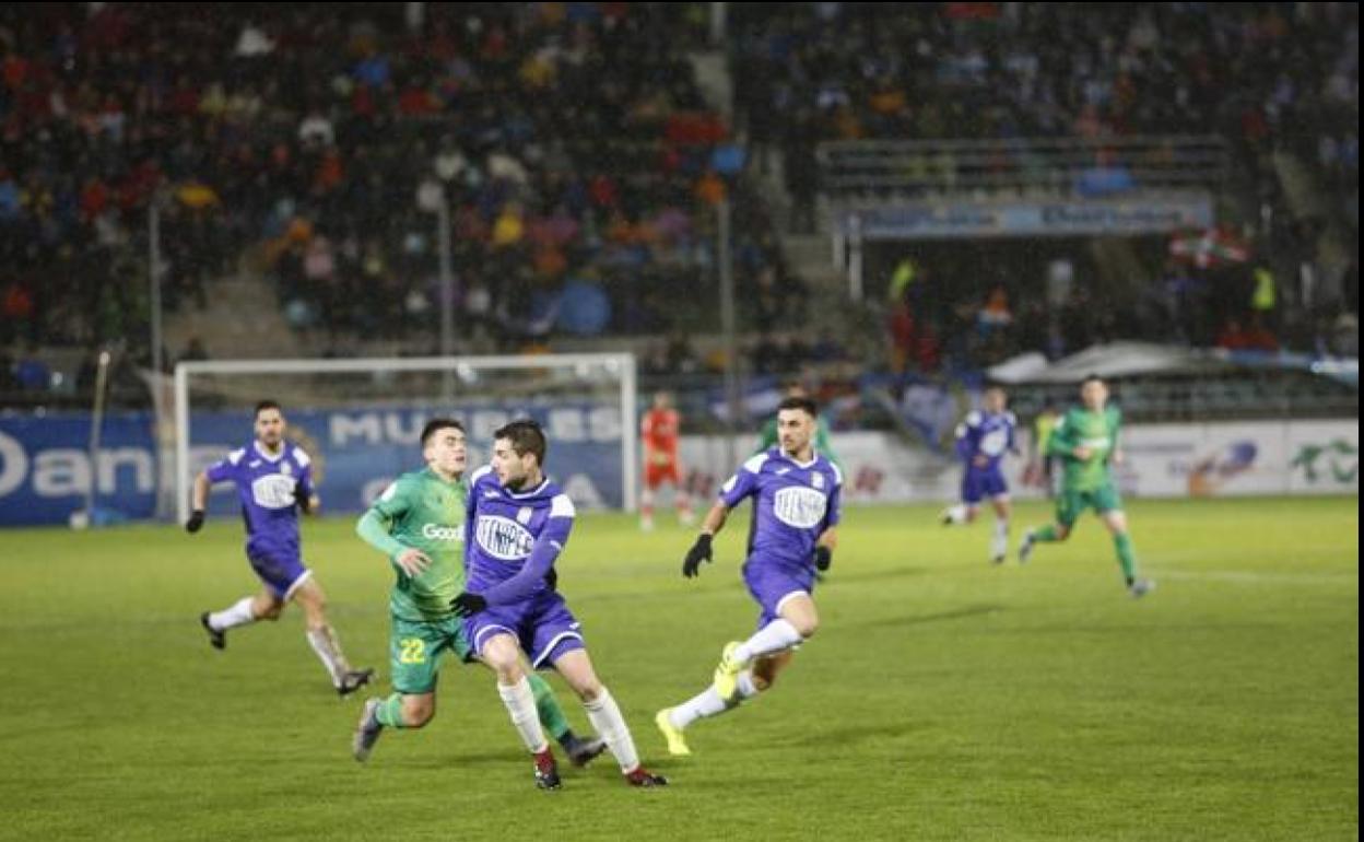 Encuentro entre la Real Sociedad y el Becerril.
