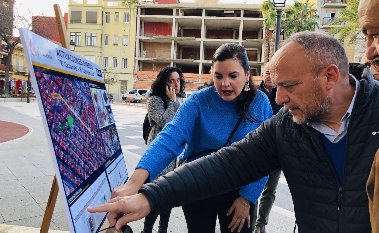 Visita a la zona y presentación del proyecto. 