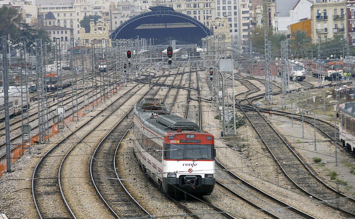 Estación del Norte de Valencia. 