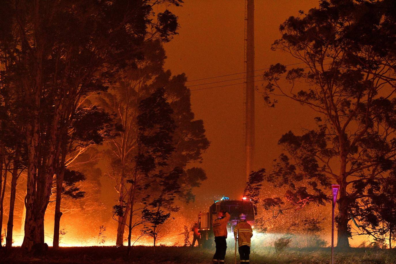 Los incendios forestales que arden sin control en Australia han obligado este martes a miles de personas a refugiarse en playas del sureste del país, en donde el fuego ha provocado 12 muertos y quemado un área similar a la de Costa Rica en los últimos meses. Centenares de incendios arden en esta última jornada del 2019 en Australia, en donde la atención se centra principalmente en la costa suroriental del país debido a las altas temperaturas, los fuertes vientos y el avance de las llamas hacia la costa.