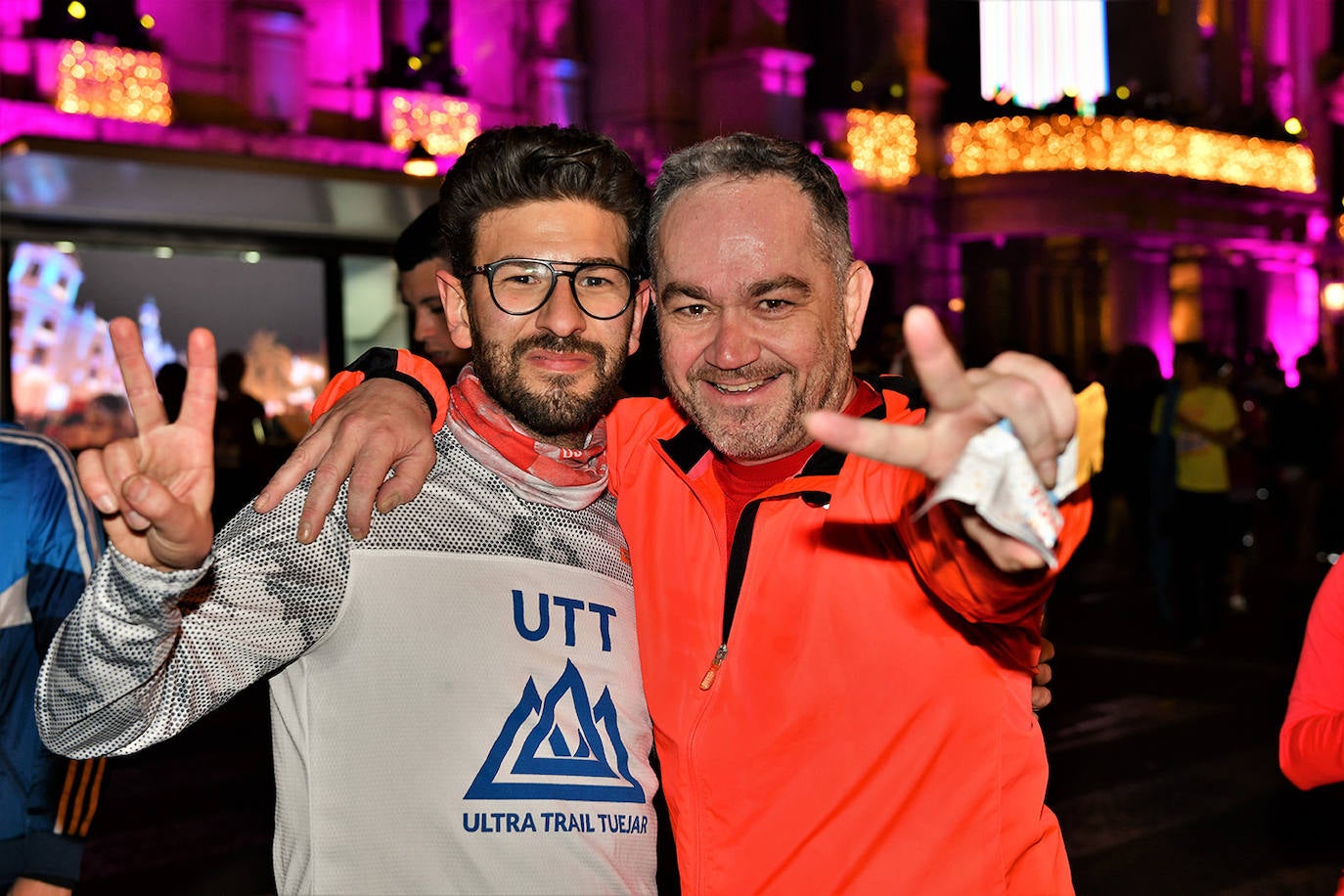 Corredores populares han despedido este lunes 30 el año 2019 con la carrera de San Silvestre de Valencia.