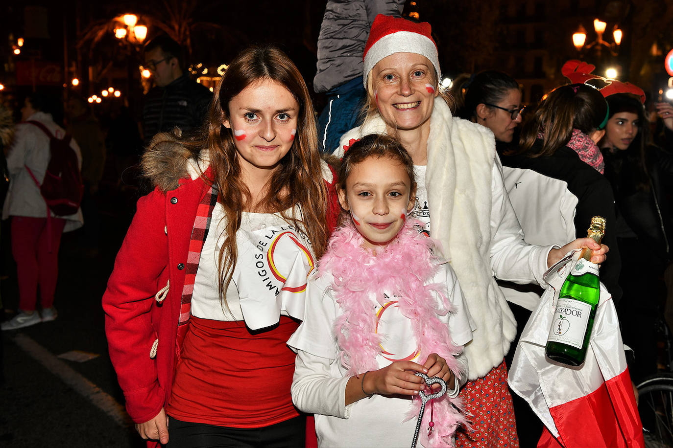 Corredores populares han despedido este lunes 30 el año 2019 con la carrera de San Silvestre de Valencia.