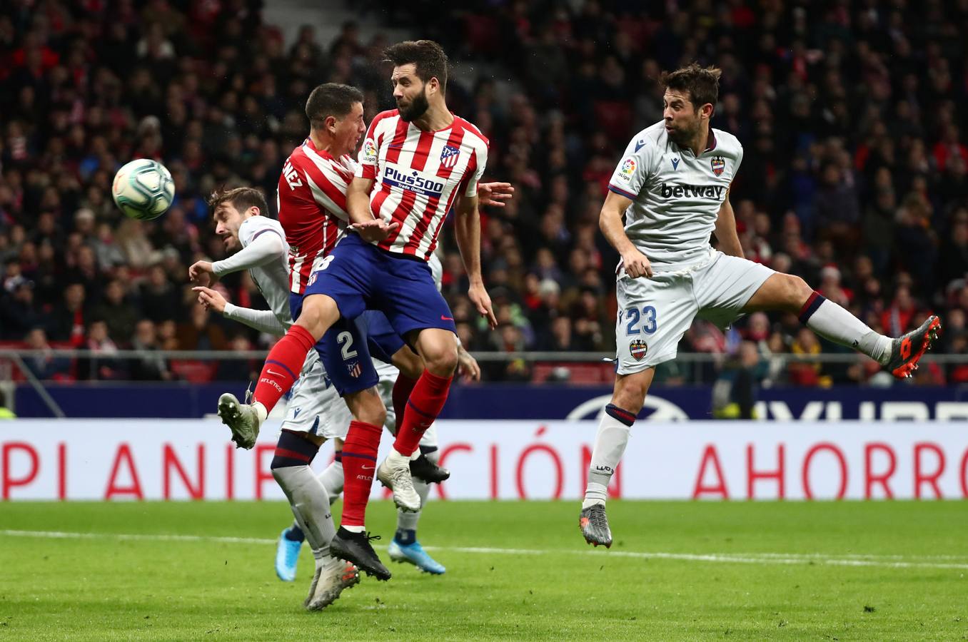 Las mejores imágenes del Atlético de Madrid-Levante UD.