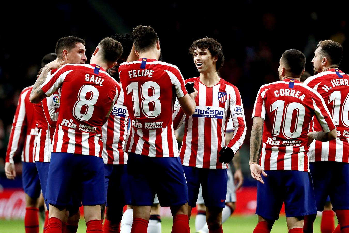 Las mejores imágenes del Atlético de Madrid-Levante UD.