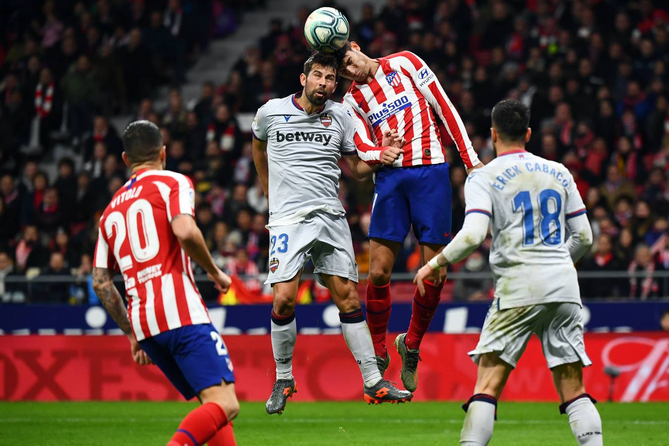 Las mejores imágenes del Atlético de Madrid-Levante UD.