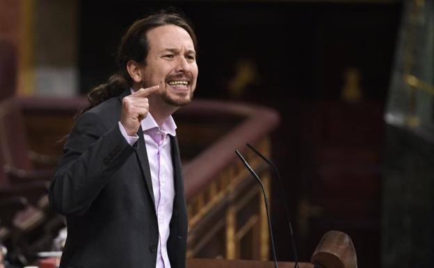 El líder de Unidas Podemos, Pablo Iglesias.