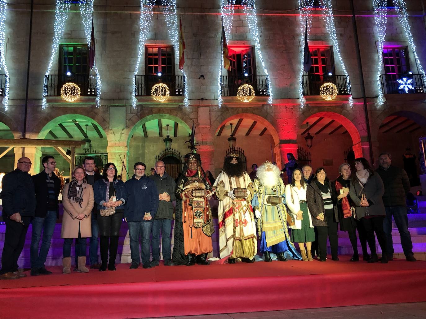 Cabalgata de Reyes en Dénia 2020.