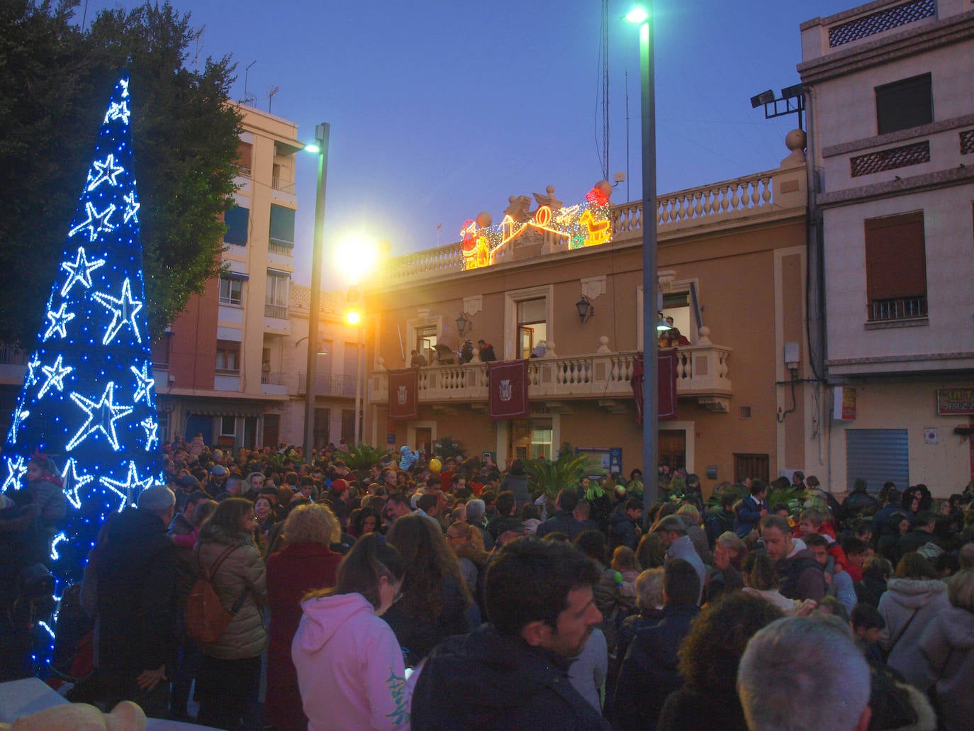 Cabalgata de Reyes en Foios 2020.