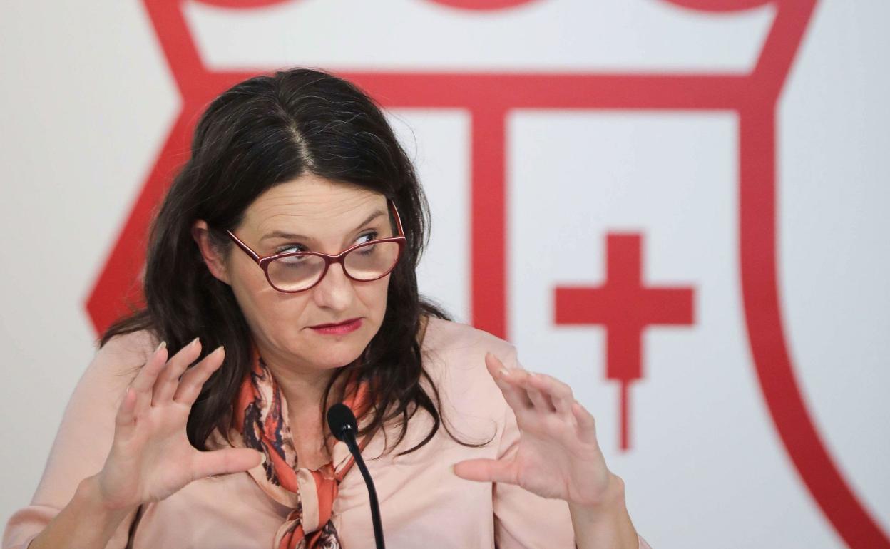 La consellera de Igualdad y Políticas Inclusivas, Mónica Oltra. 
