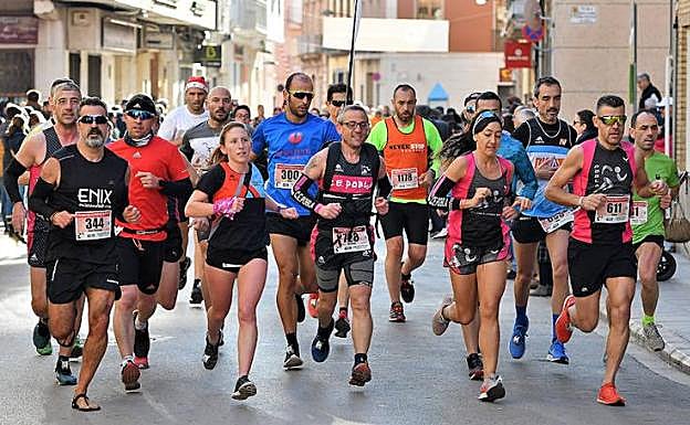 Participantes en la 10K Ibercaja de 2019.
