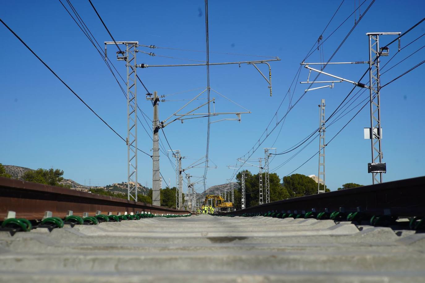 Fotos: Obras del tren Valencia-Barcelona en la variante de Vandellós