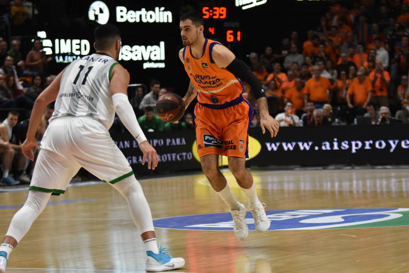 Fotos: El Valencia Basket-Joventut, en imágenes