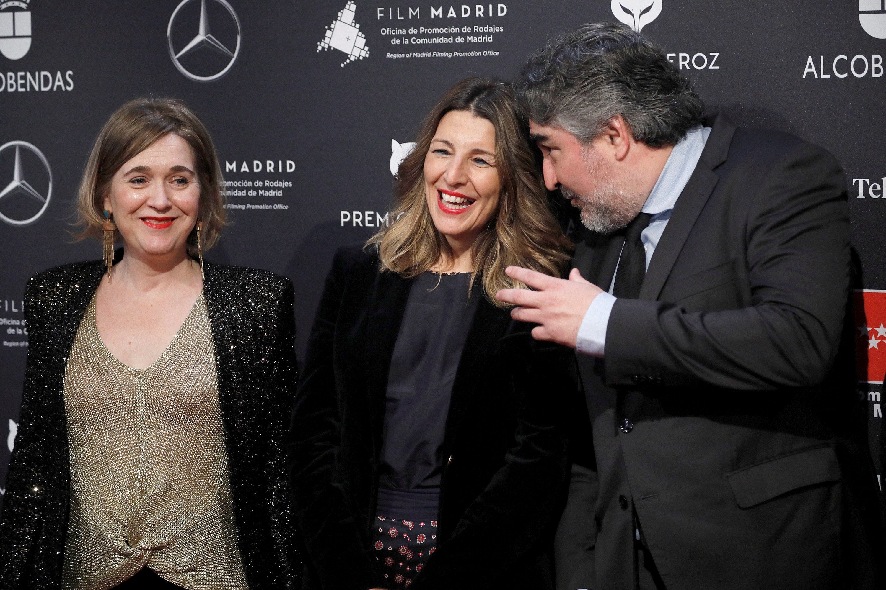 Los galardones de cine y televisión que entregan los informadores españoles llegan a su séptima edición en Alcobendas. Penélope Cruz, Candela Peña y Pedro Almodóvar están entre los asistentes. La actriz María Hervás ha sido la encargada de presentar la gala donde 'Dolor y gloria' ha arrasado con seis premios.