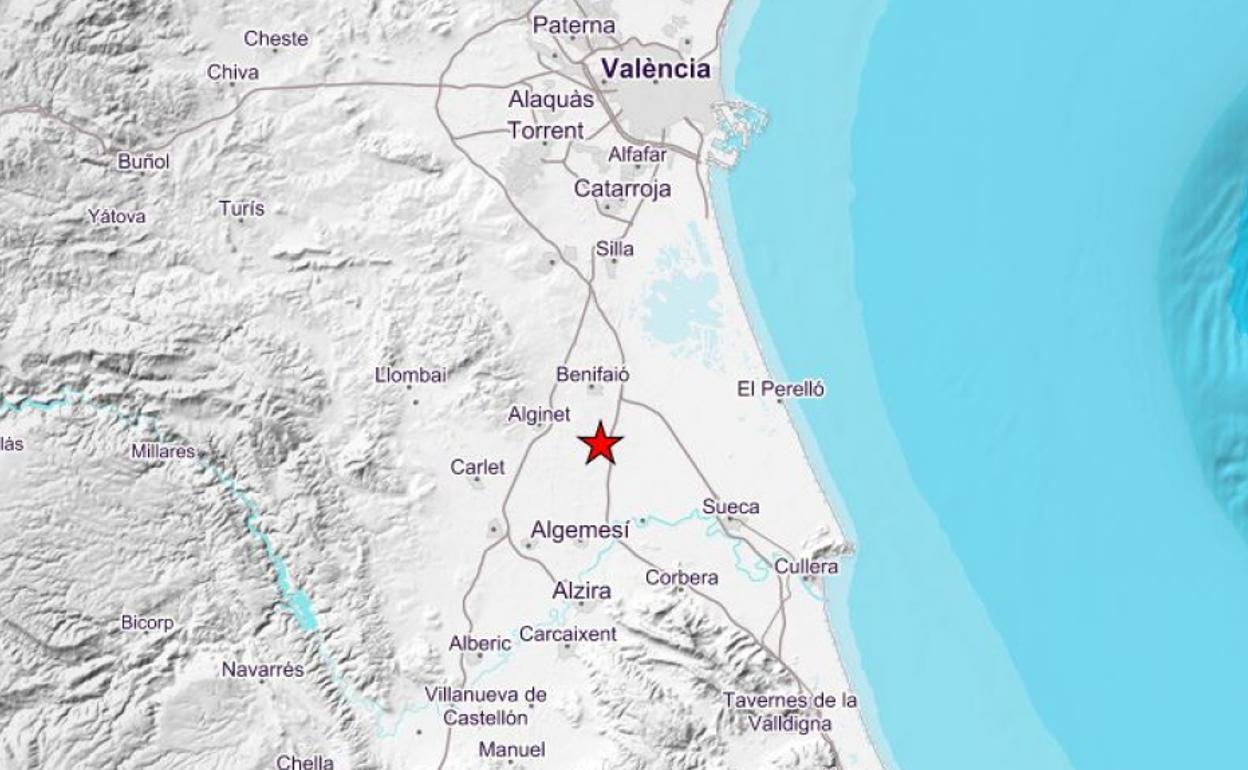 Terremoto de magnitud 2,9 en el sur de Benifaió