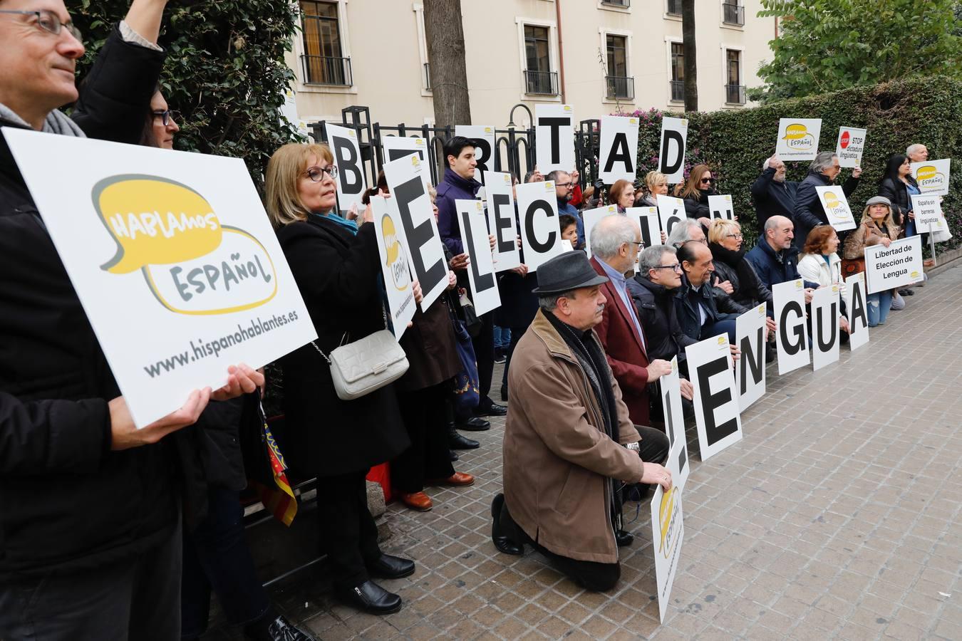 Protestas en Valencia.