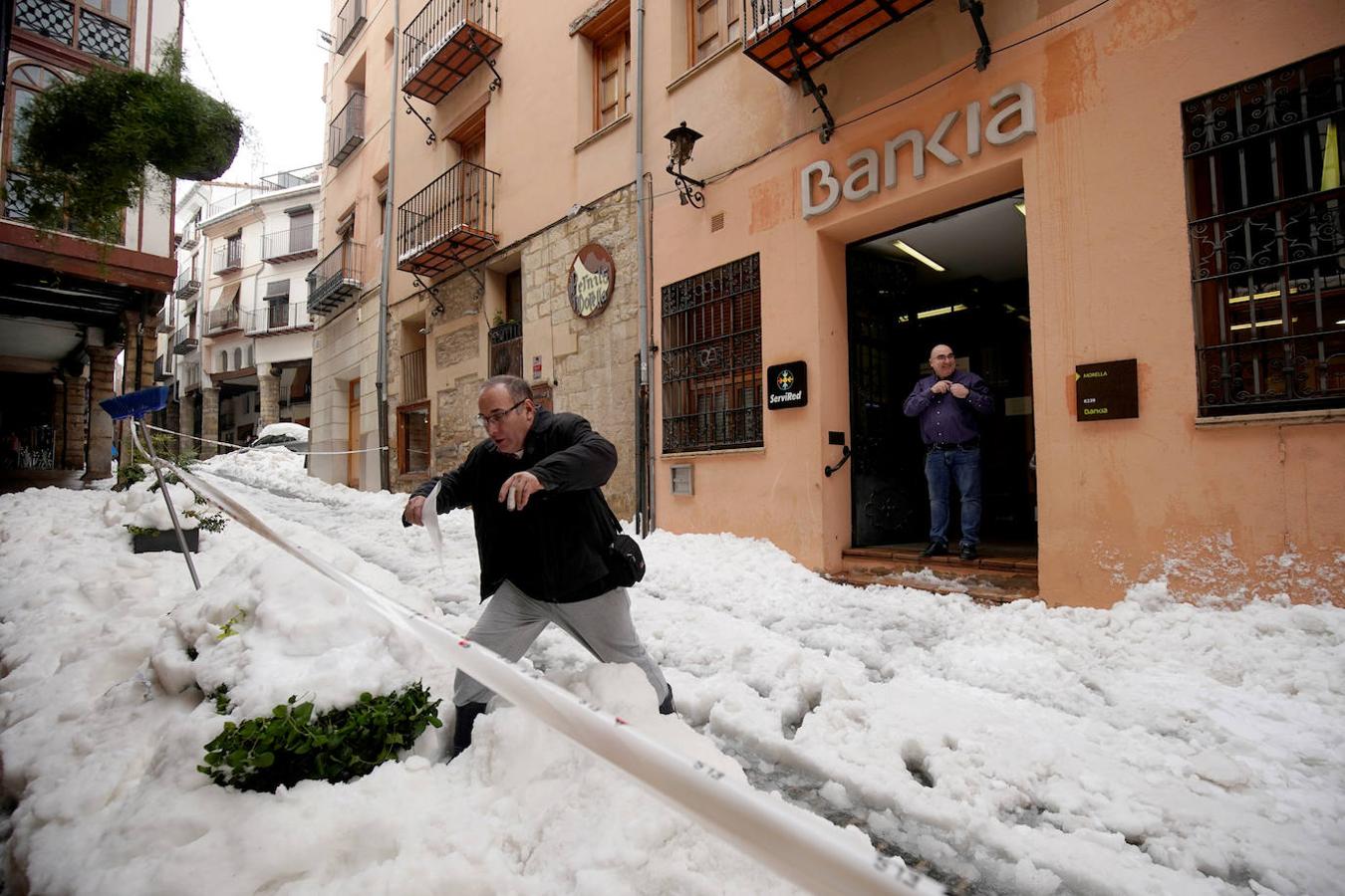 Nevadas en Morella.