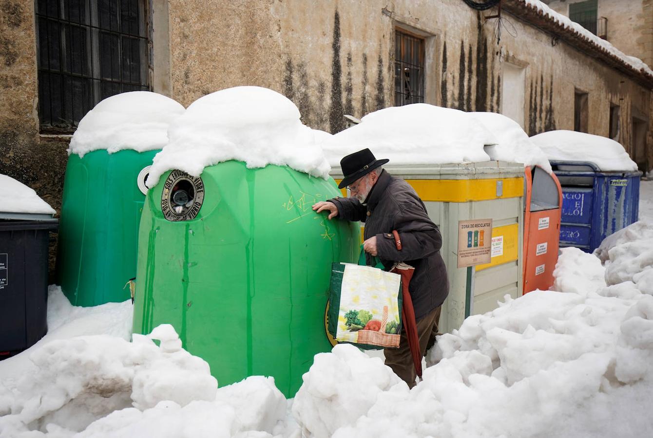 Nevadas en Morella.