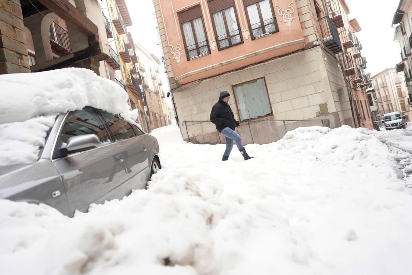 Nevadas en Morella.