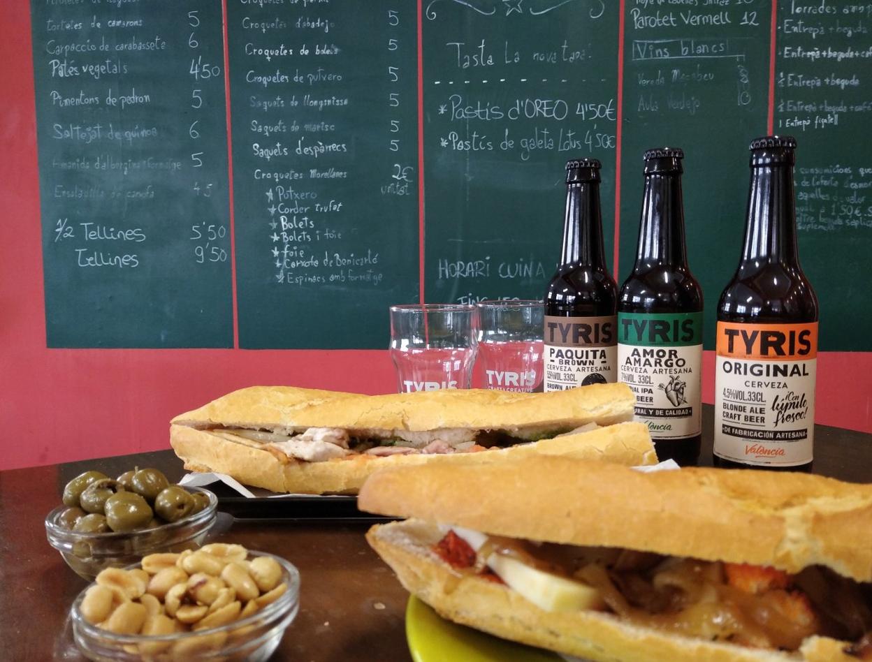 Almuerzo valenciano en el bar La Murta