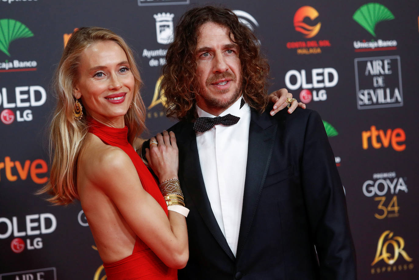 Vanesa Lorenzo y Carles Puyol