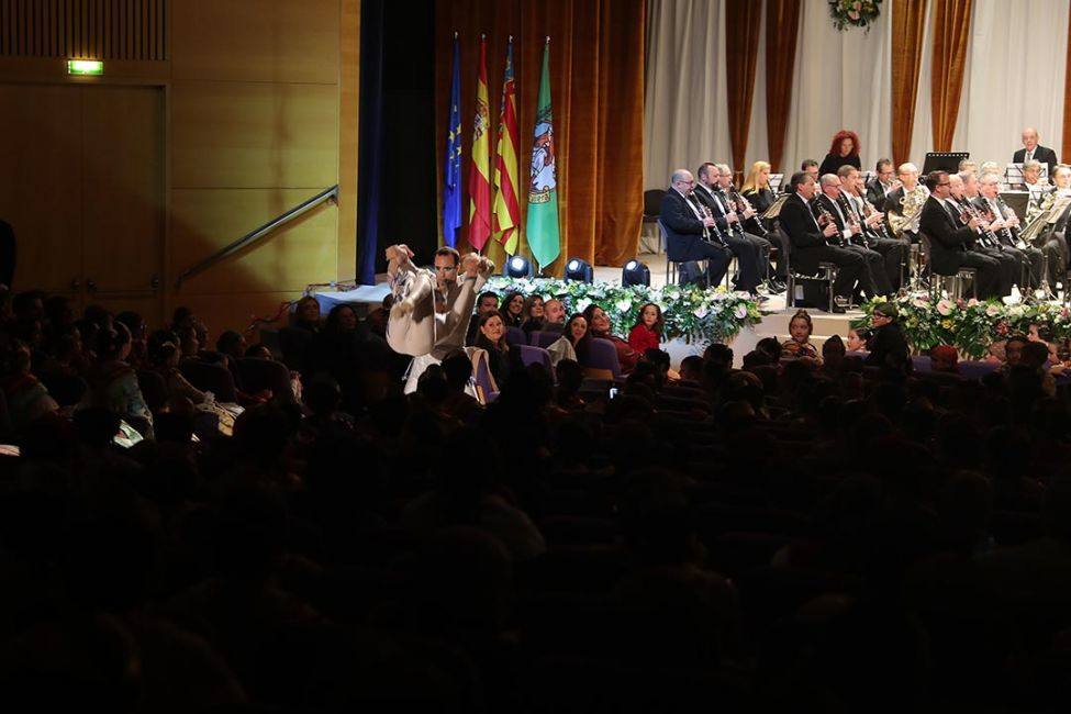 Exaltación de Carla García, fallera mayor infantil de Valencia 2020. 