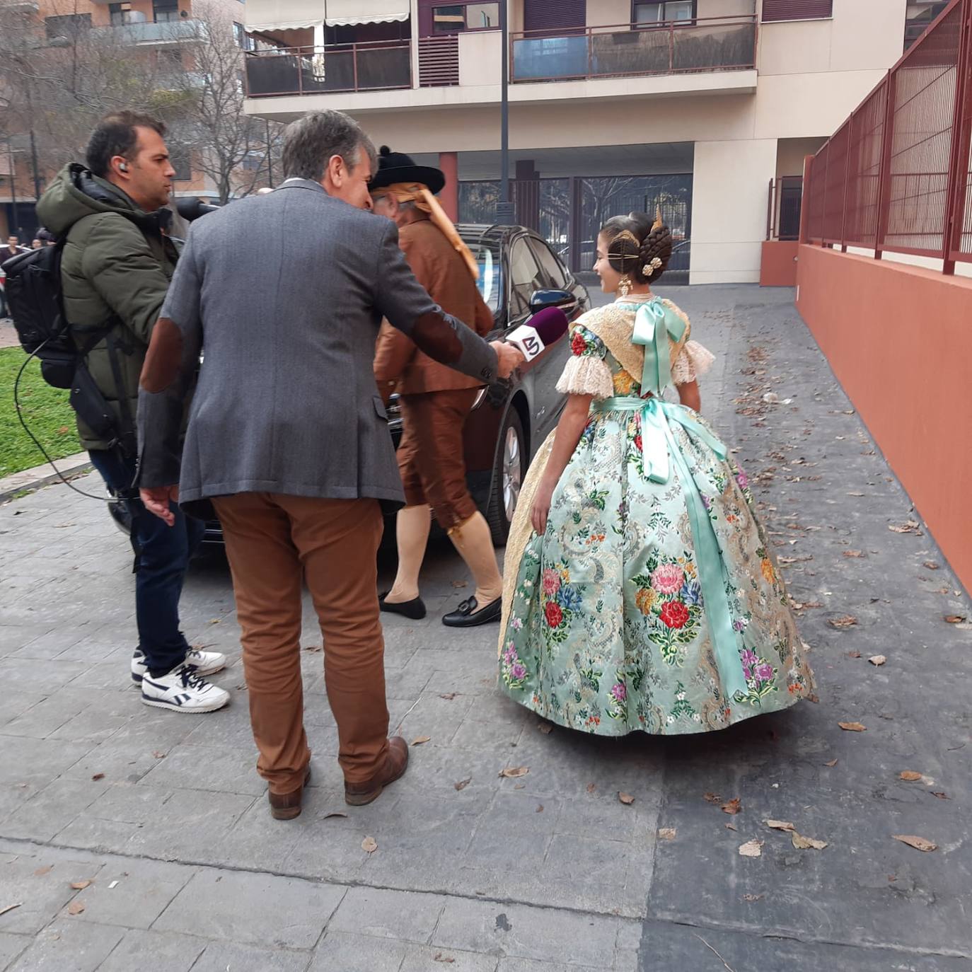 Exaltación de Carla García, fallera mayor infantil de Valencia 2020. 