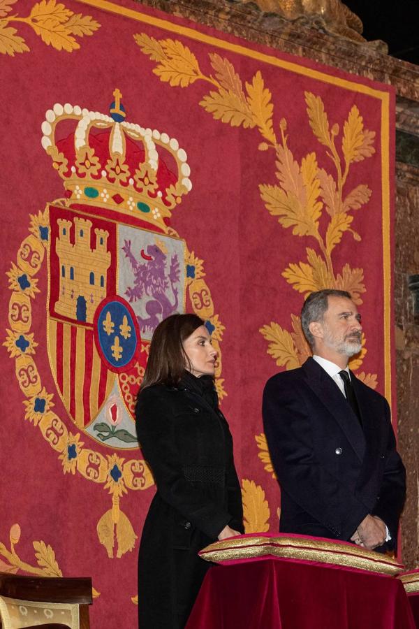 Los reyes Felipe VI y Letizia.