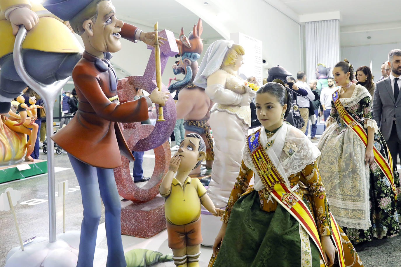 Exposición del ninot de las Fallas 2020.