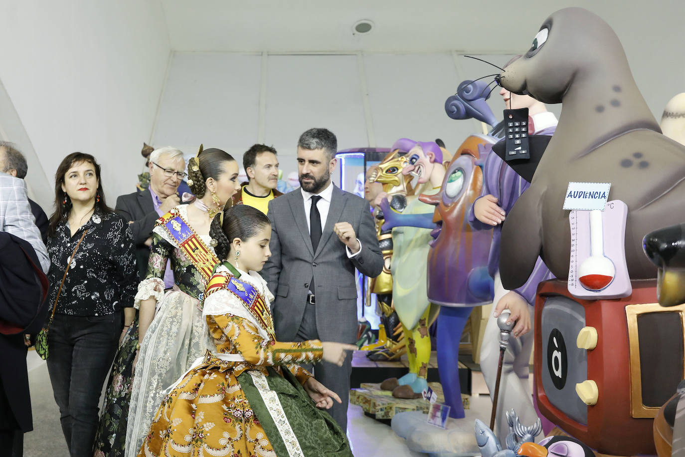 Exposición del ninot de las Fallas 2020.