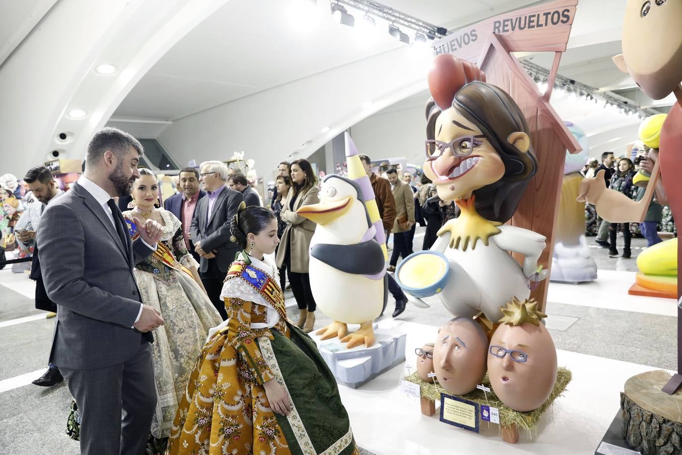 Exposición del ninot de las Fallas 2020.