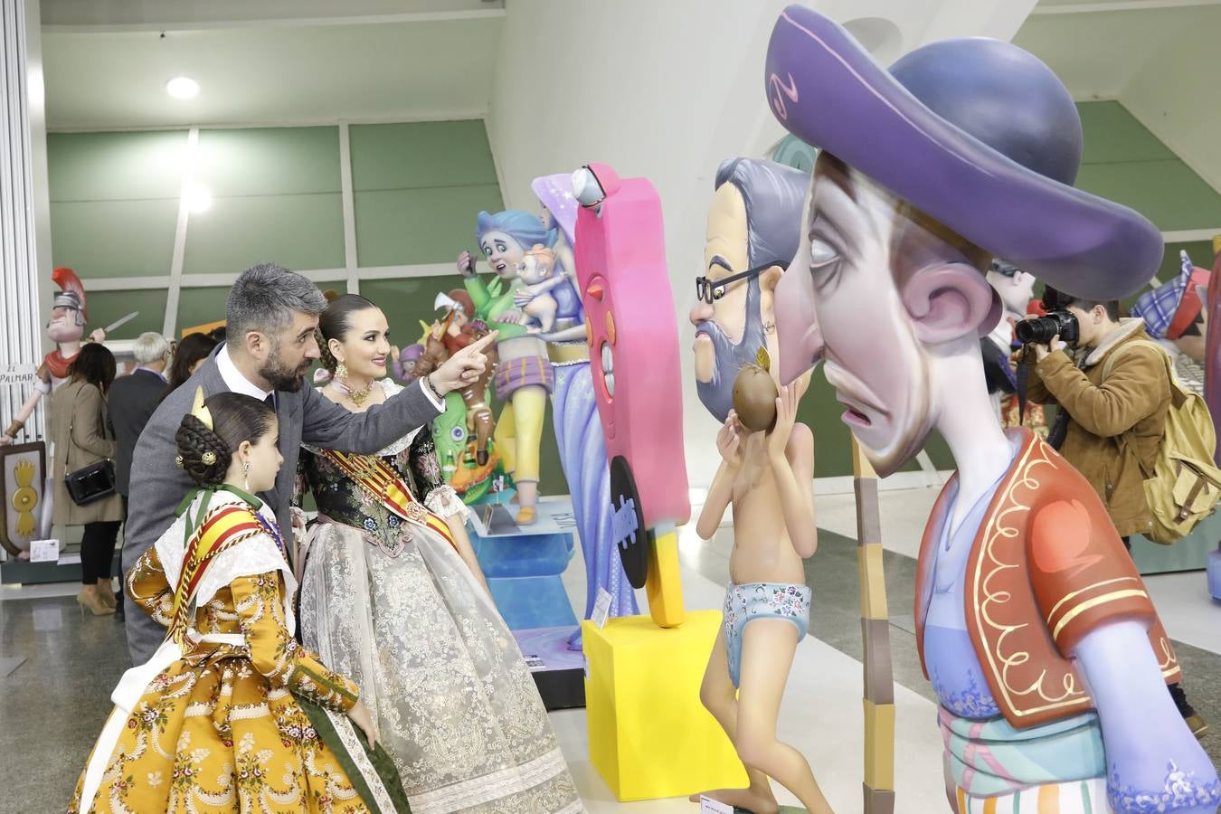 Exposición del ninot de las Fallas 2020.