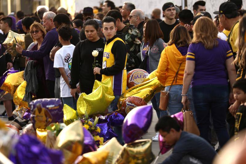 Fotos: El homenaje de los Lakers a Kobe Bryant: nunca se había visto nada igual