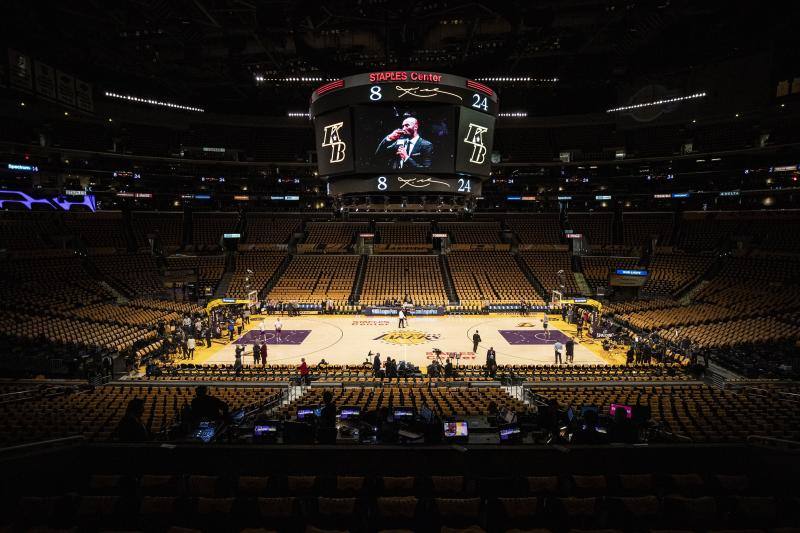 Fotos: El homenaje de los Lakers a Kobe Bryant: nunca se había visto nada igual